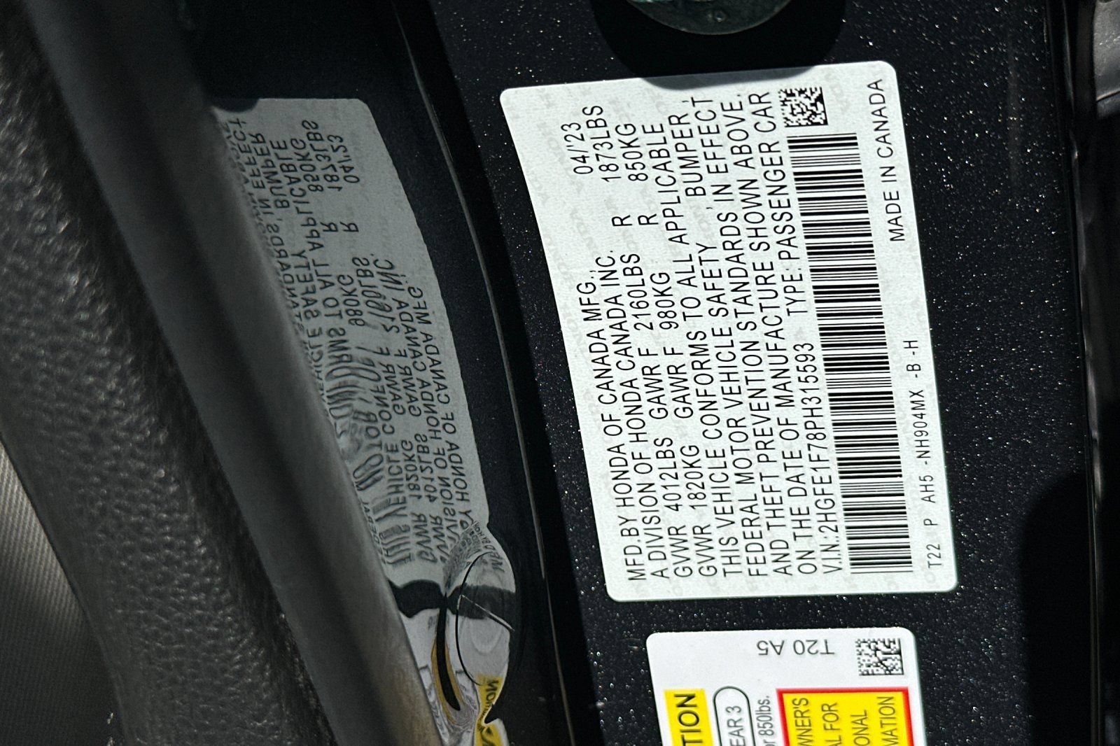 Used 2023 Honda Civic EX image 33