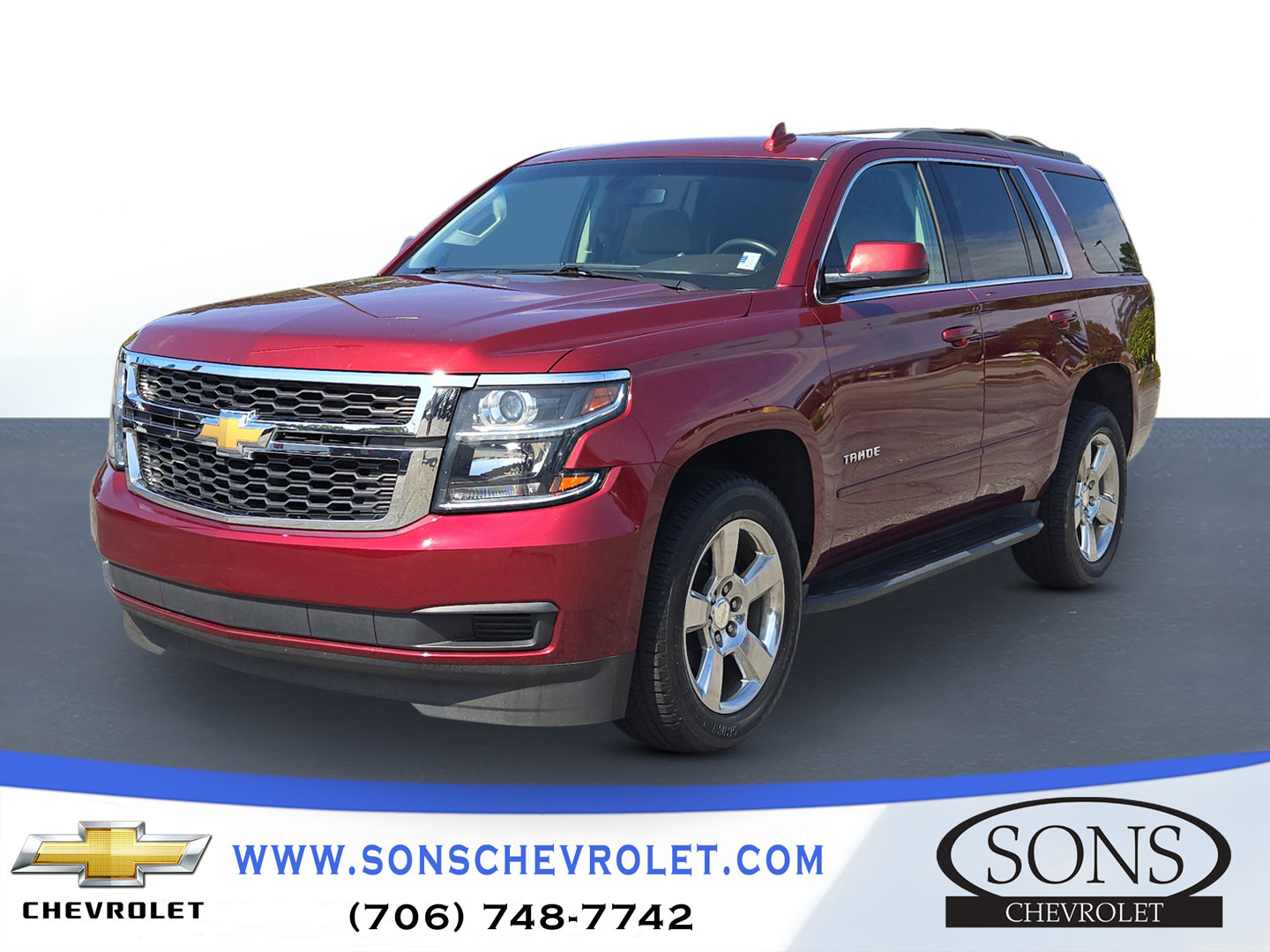 Used 2017 Chevrolet Tahoe LS w/ All-Season Package RWD image 1