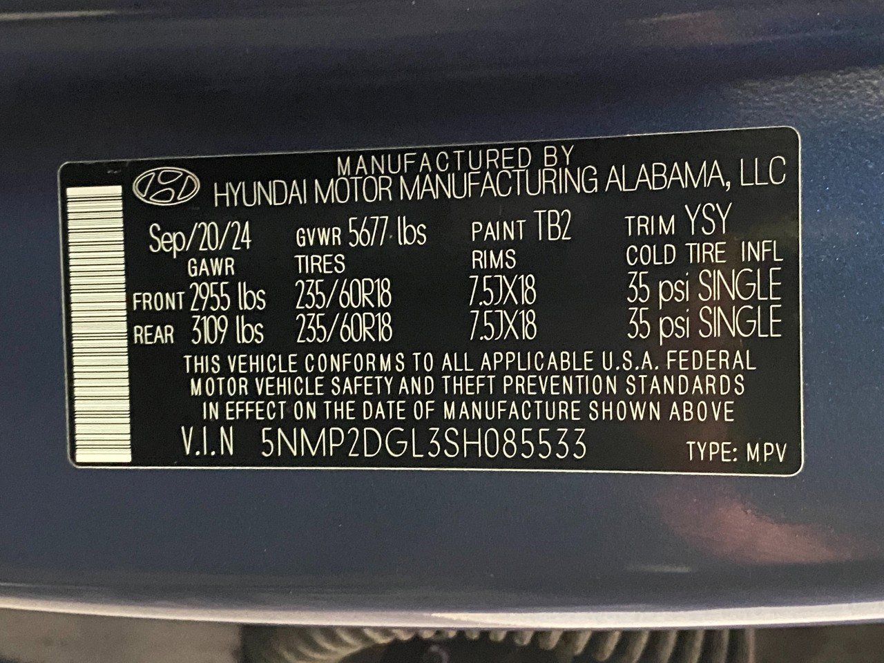 Certified 2025 Hyundai Santa Fe SEL image 31