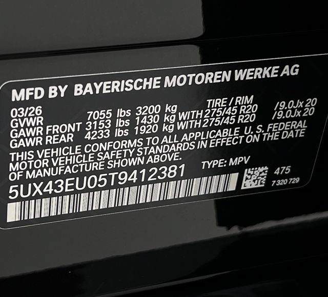 New 2026 BMW X5 xDrive50e w/ M Sport Package AWD/4WD image 16