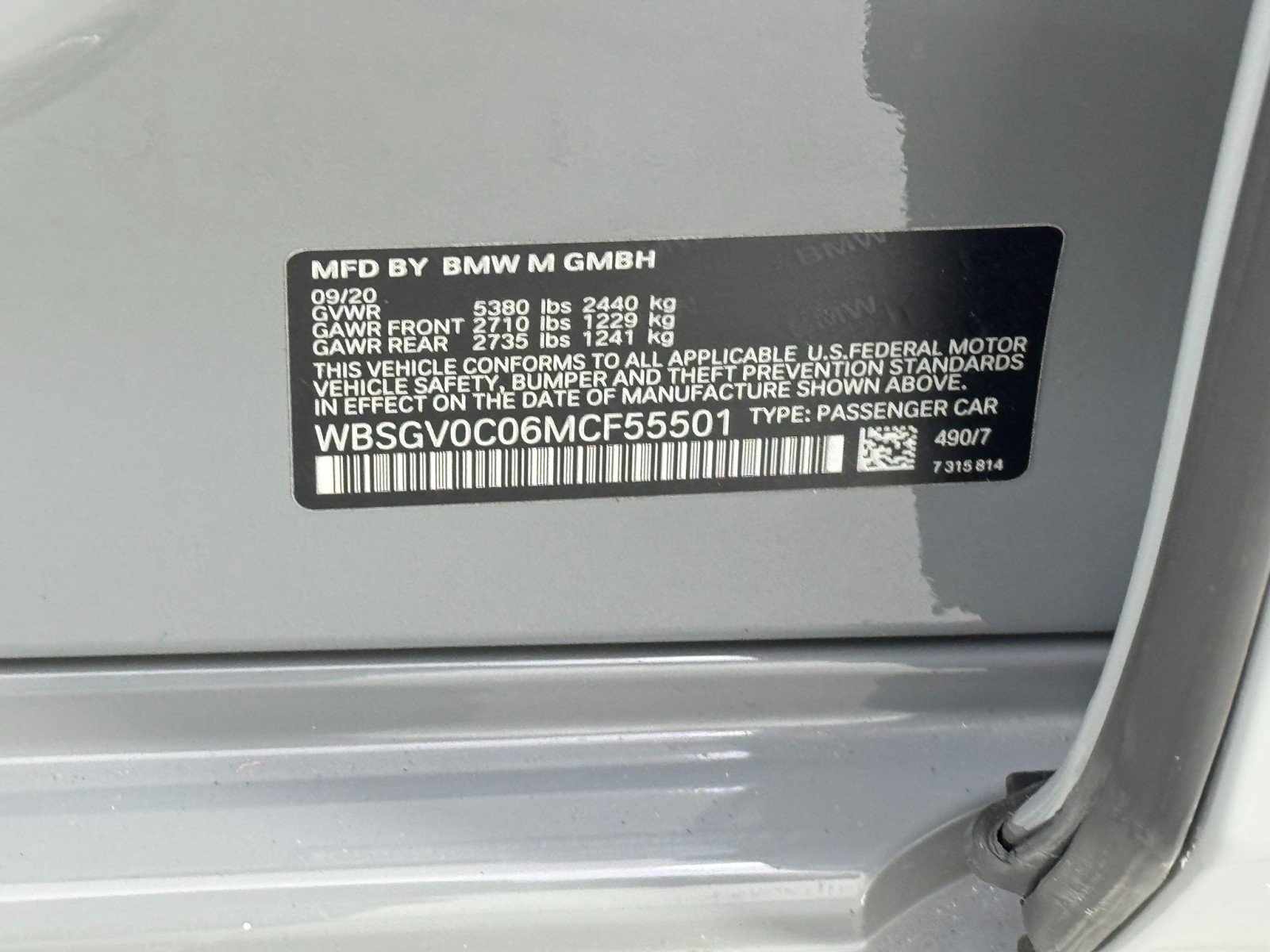 Used 2021 BMW M8 Gran Coupe xDrive w/ Competition Package image 50