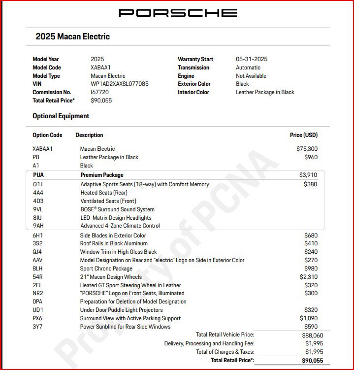 Certified 2025 Porsche Macan Electric image 9