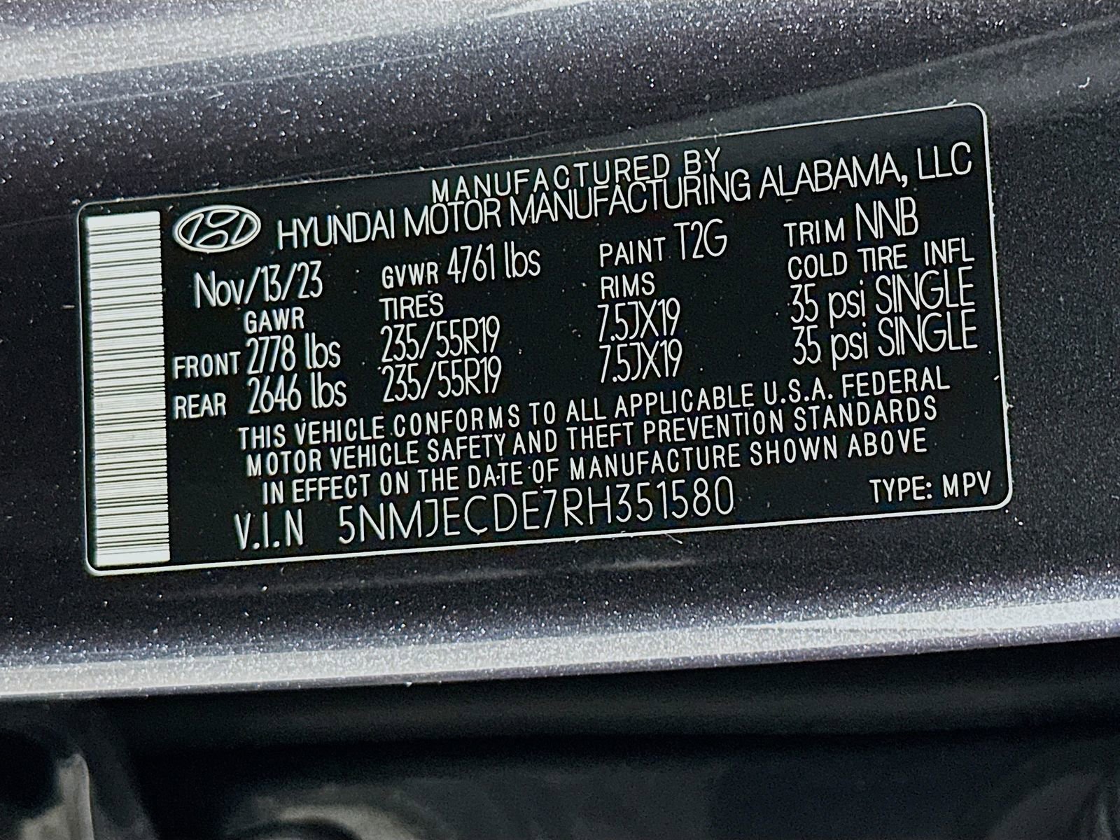 Used 2024 Hyundai Tucson Limited image 35