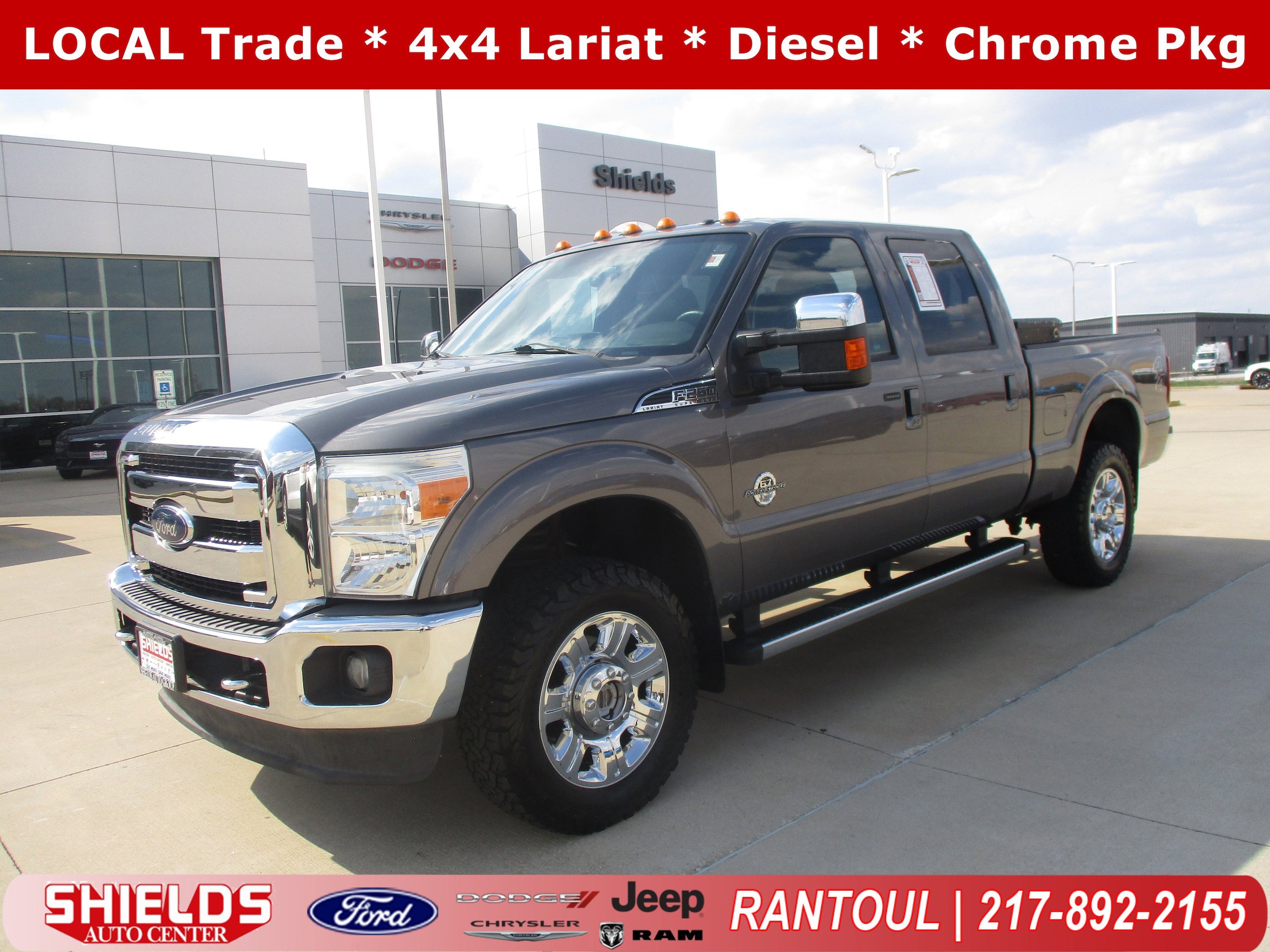 Used 2014 Ford F250 Lariat w/ Chrome Package AWD/4WD video 1