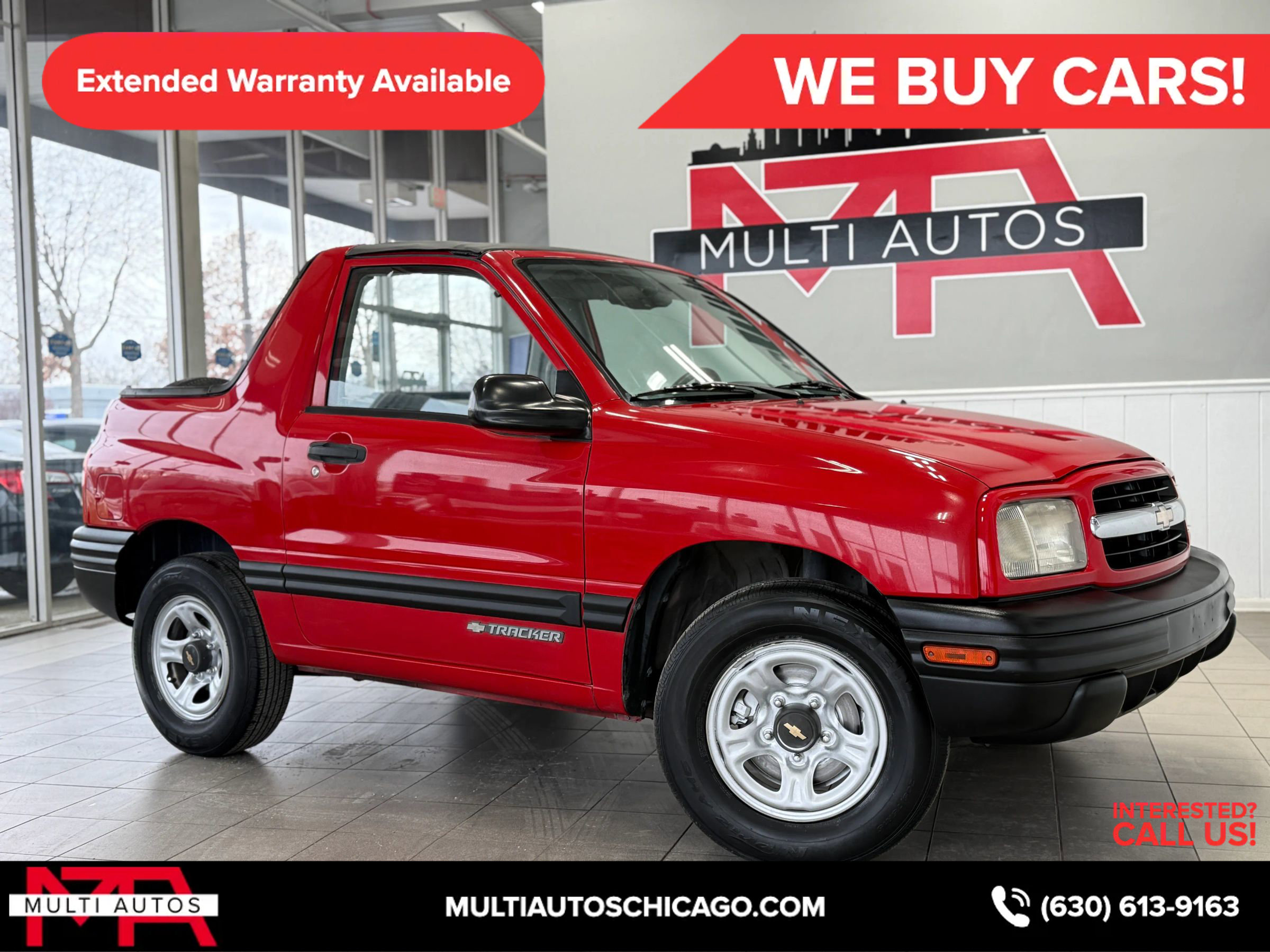 Used 2000 Chevrolet Tracker 2WD Convertible w/ Preferred Equipment Group 2 image 1