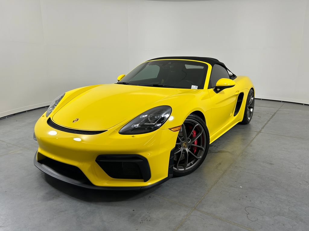 Certified 2021 Porsche 718 Boxster Spyder