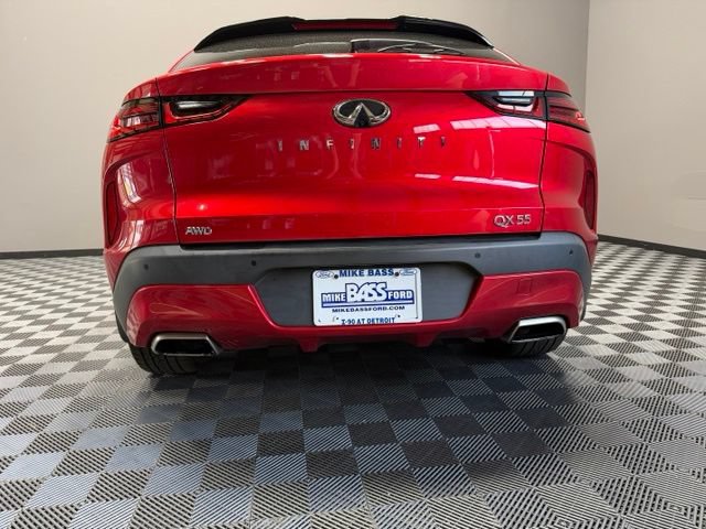 Used 2022 INFINITI QX55 Sensory w/ Lighting Package AWD/4WD image 10