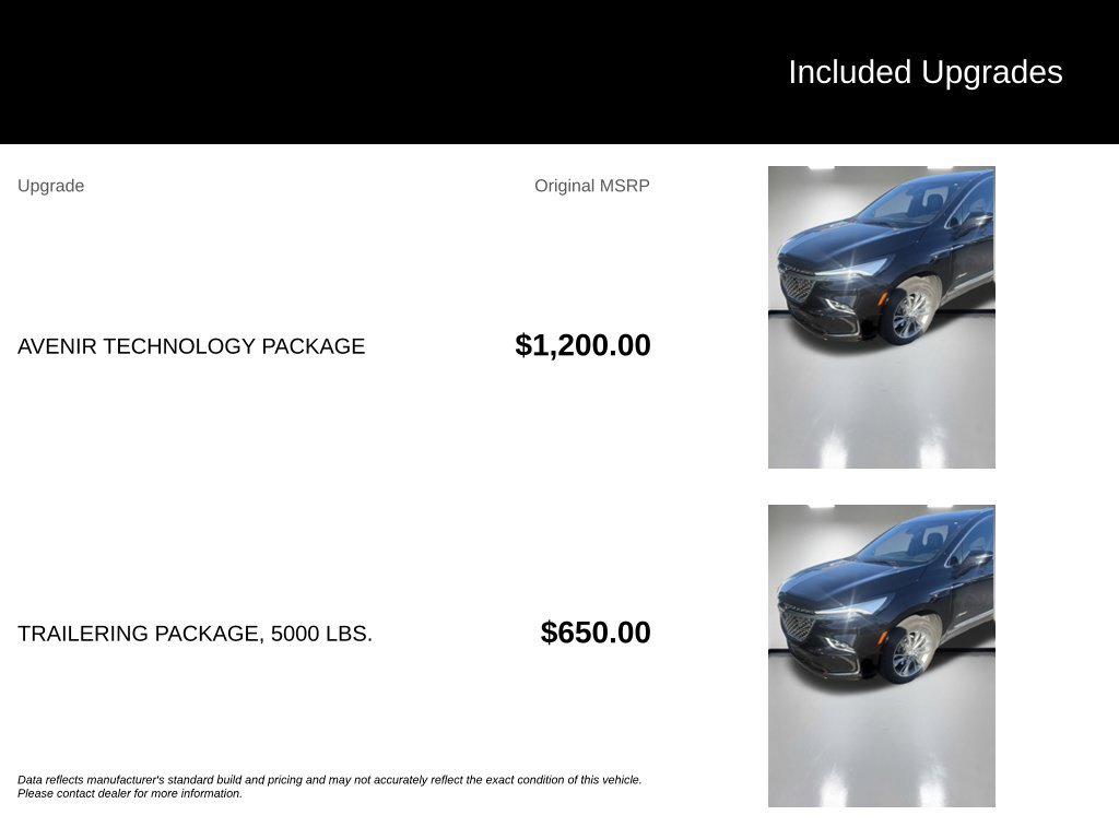 Used 2024 Buick Enclave Avenir w/ Avenir Technology Package AWD/4WD image 7