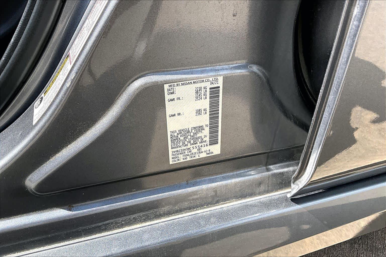 Certified 2021 Nissan Leaf SL Plus FWD image 33