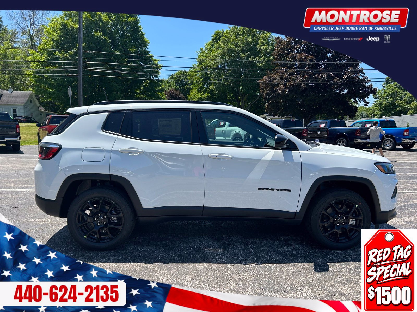 New 2026 Jeep Compass Latitude w/ Sun and Sound Group AWD/4WD image 7