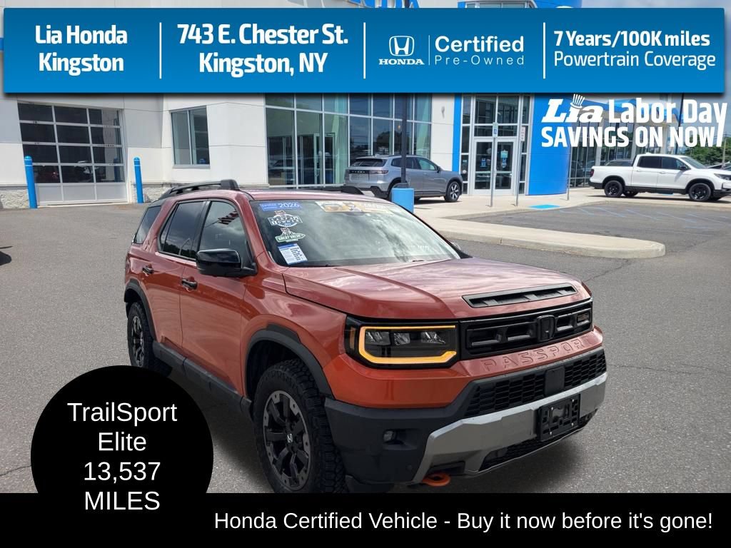 Certified 2026 Honda Passport TrailSport Elite image 1