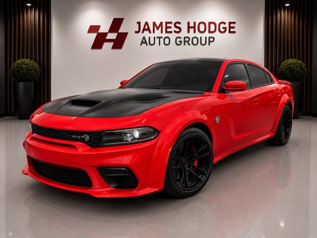 Used 2022 Dodge Charger SRT Hellcat w/ Carbon/Suede Interior Package RWD video 1
