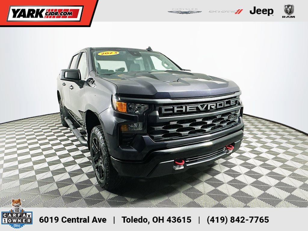 Used 2023 Chevrolet Silverado 1500 Custom Trail Boss w/ LPO, Dark Essentials Package