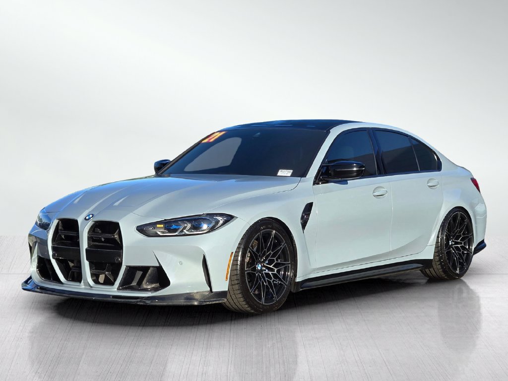 Used 2021 BMW M3 Competition w/ Executive Package RWD image 8