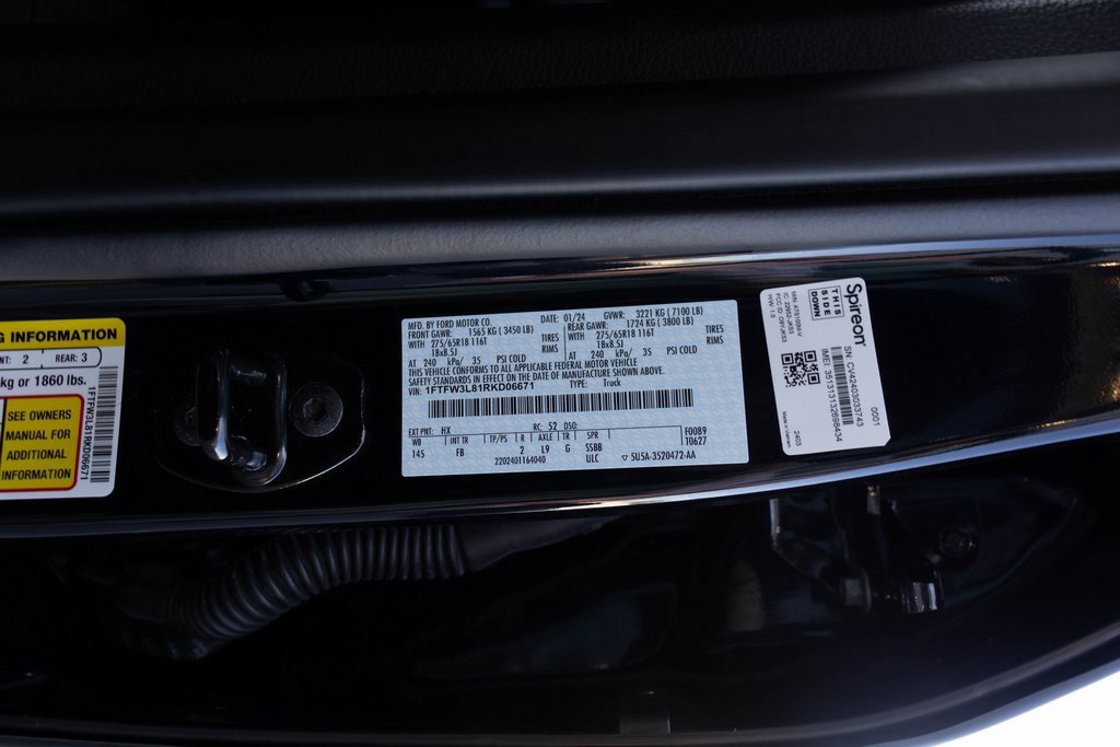 Used 2024 Ford F150 XLT w/ Equipment Group 302A MID image 35