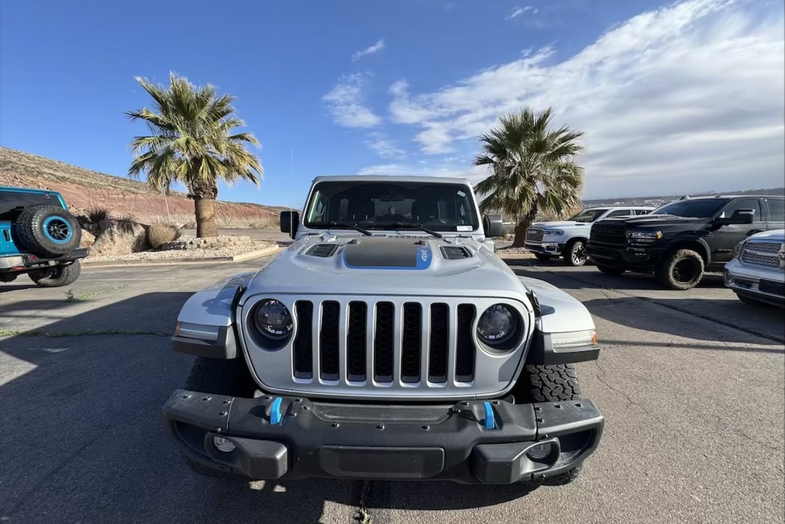 Used 2023 Jeep Wrangler Unlimited Rubicon 4xe w/ Steel Bumper Group image 8