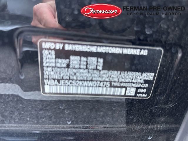 Used 2019 BMW 540i w/ M Sport Package image 17