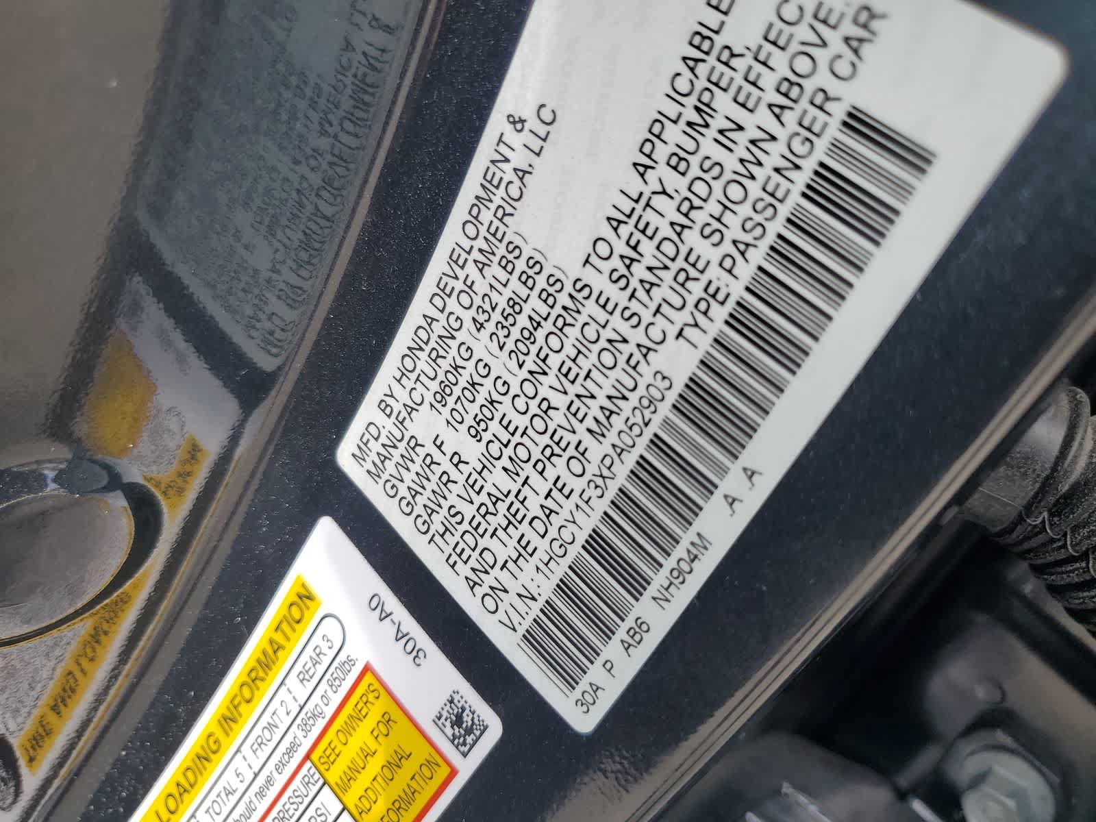 Used 2023 Honda Accord EX image 28