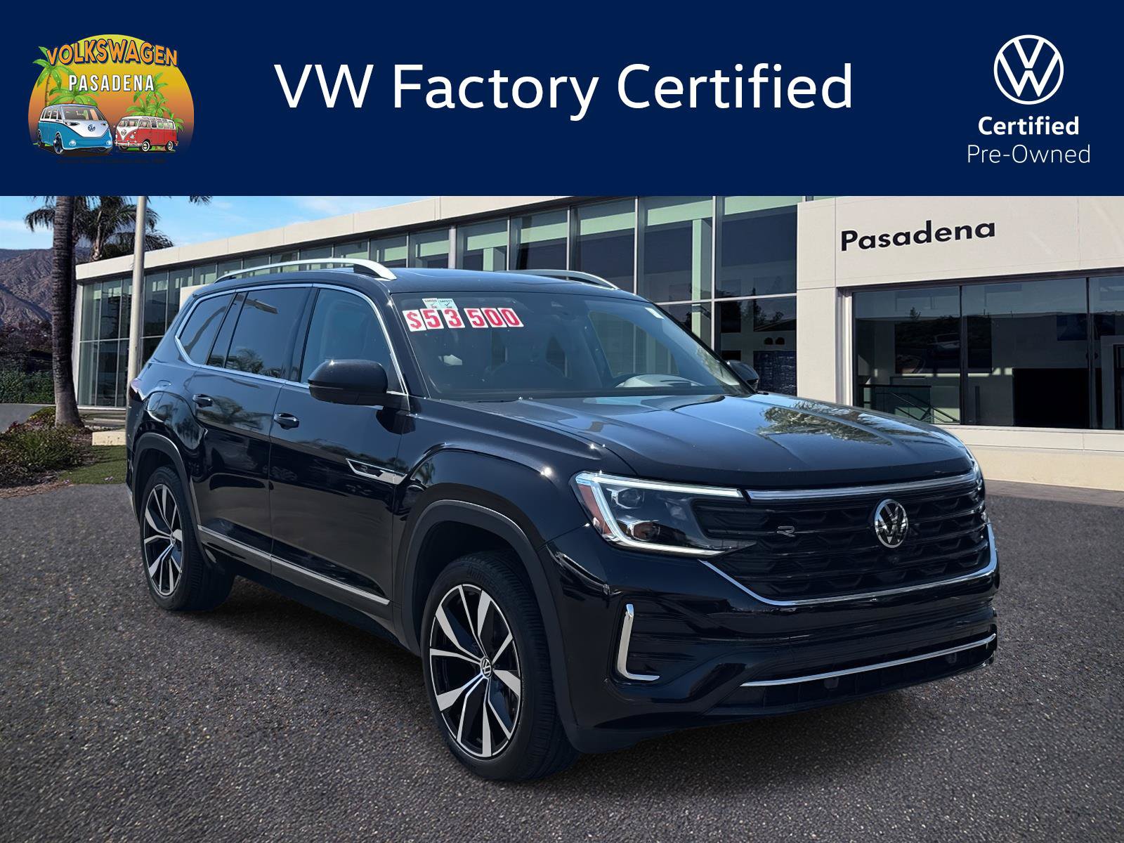 Certified 2025 Volkswagen Atlas SEL Premium R-Line AWD/4WD image 1