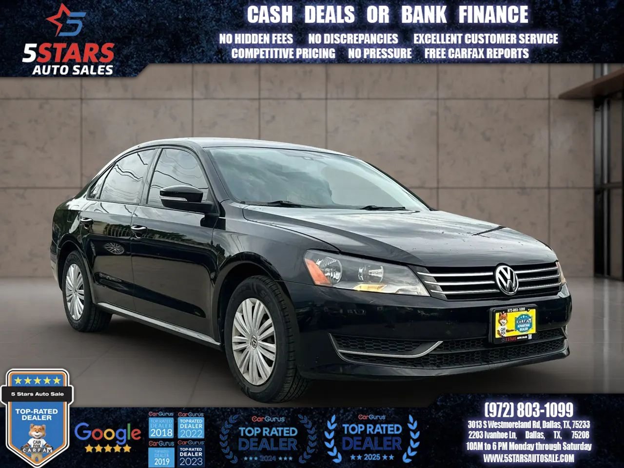 Used 2014 Volkswagen Passat 1.8T S FWD image 1