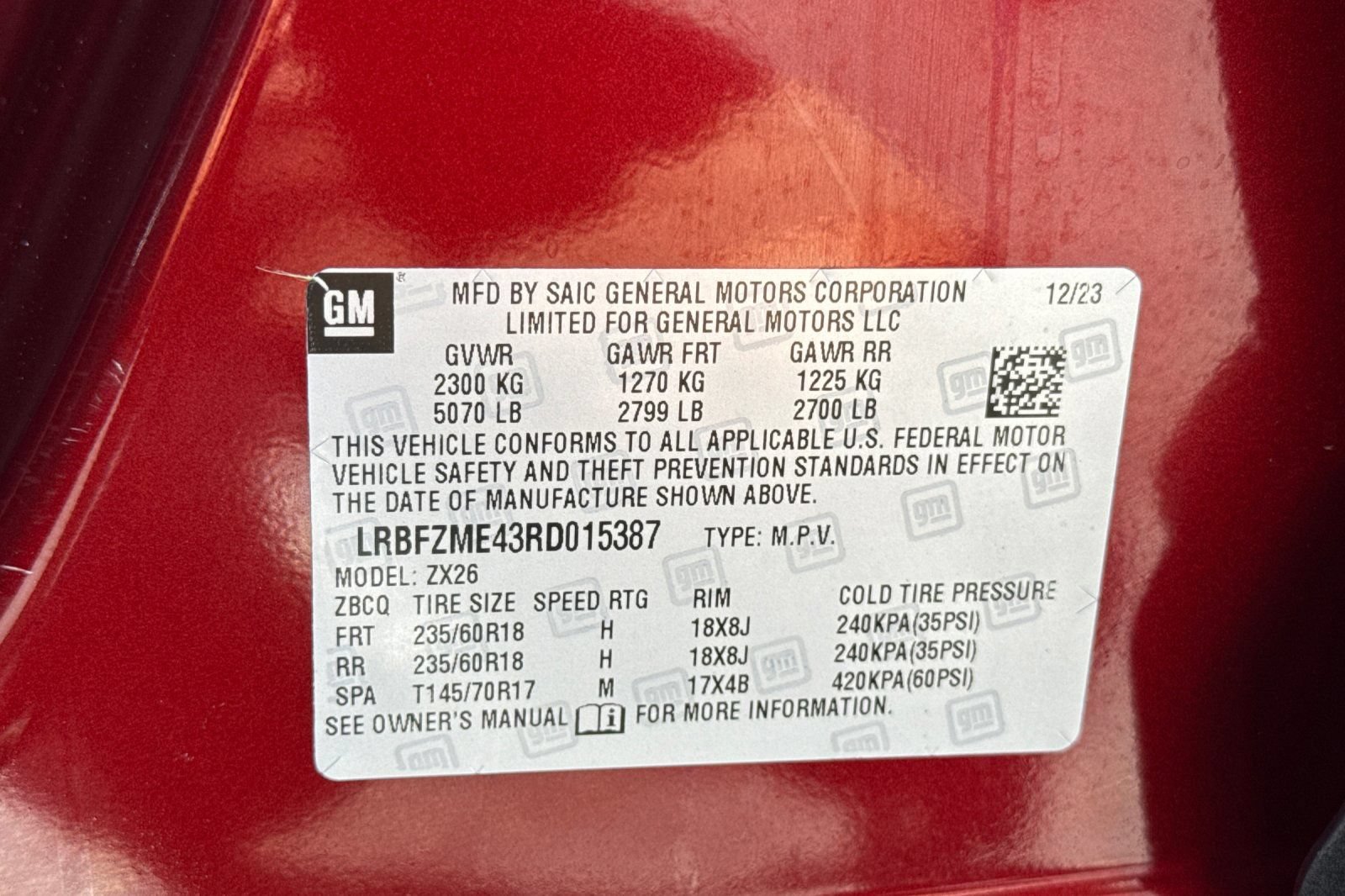 Certified 2024 Buick Envision Preferred AWD/4WD image 30