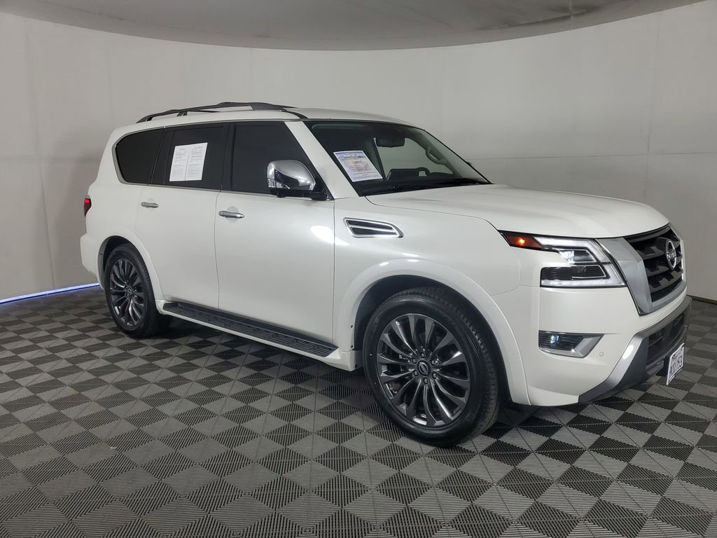 Used 2023 Nissan Armada Platinum w/ Cargo Package RWD image 2