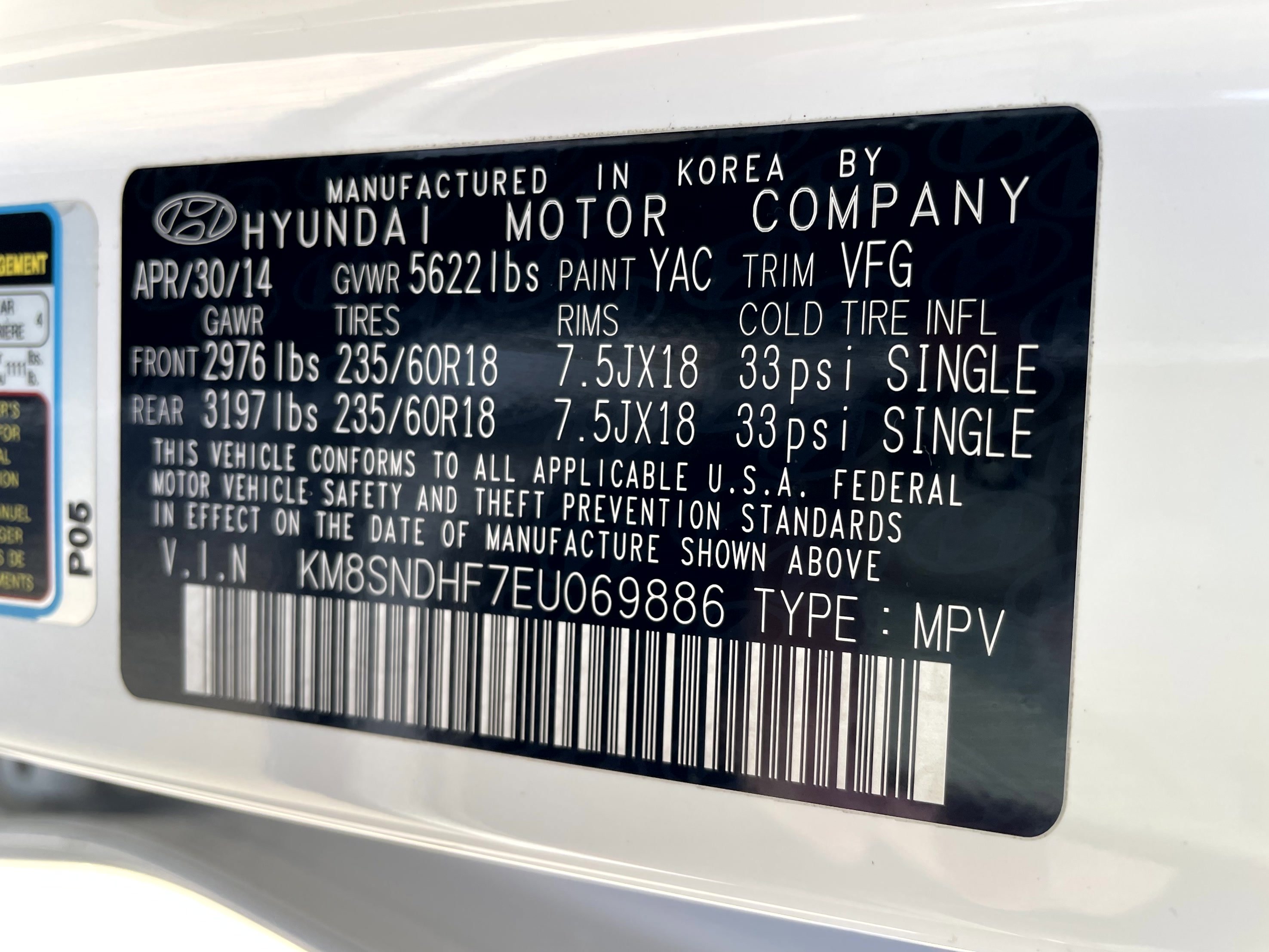 Used 2014 Hyundai Santa Fe Limited image 20