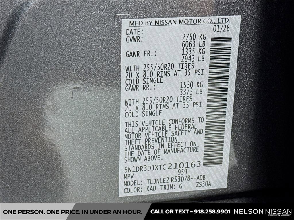 New 2026 Nissan Pathfinder Platinum image 34