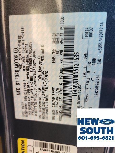 Used 2022 Ford Mustang Coupe w/ Equipment Group 101A image 24