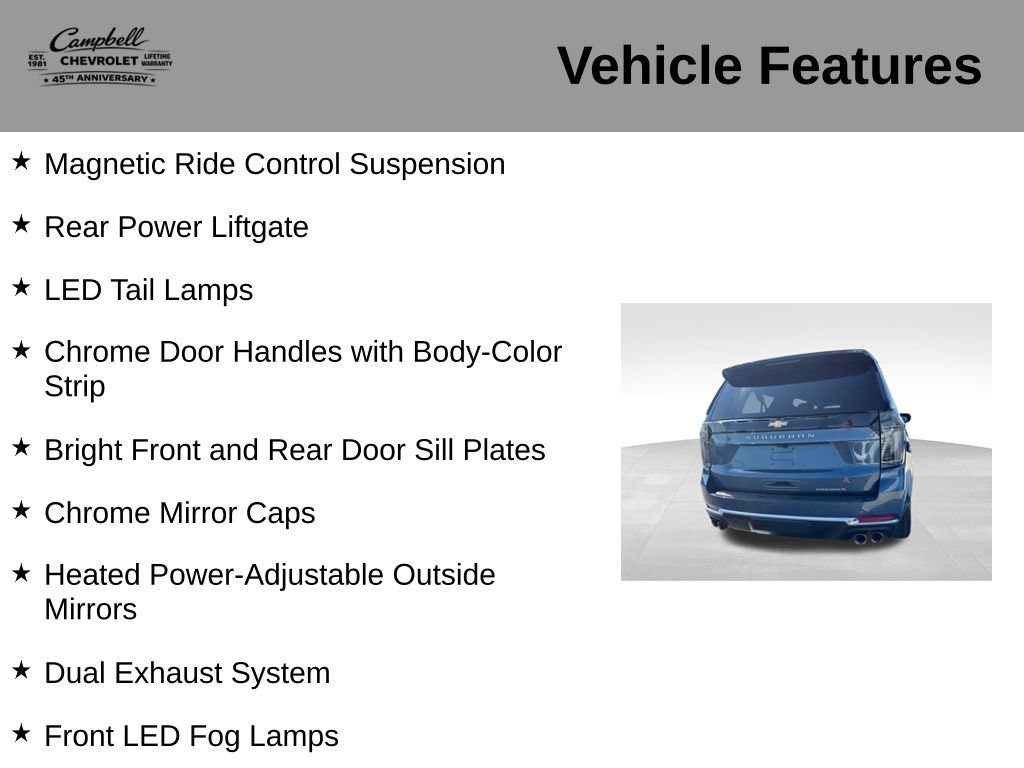 Used 2025 Chevrolet Suburban Premier AWD/4WD image 31