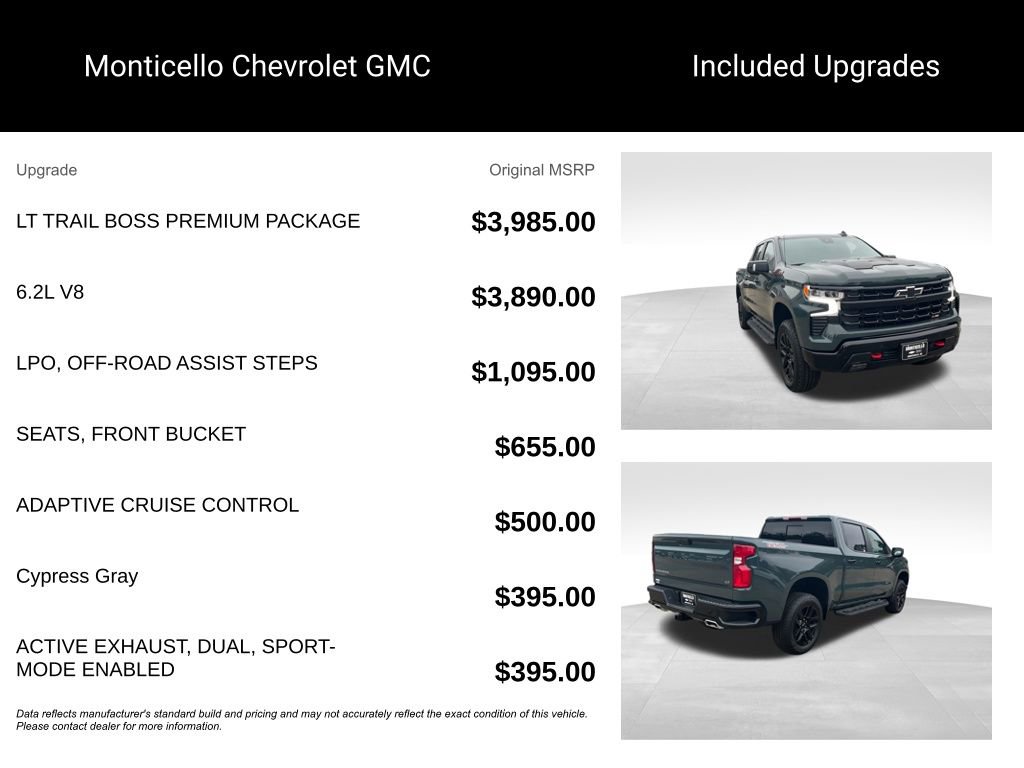 New 2026 Chevrolet Silverado 1500 LT Trail Boss w/ LT Trail Boss Premium Package image 5