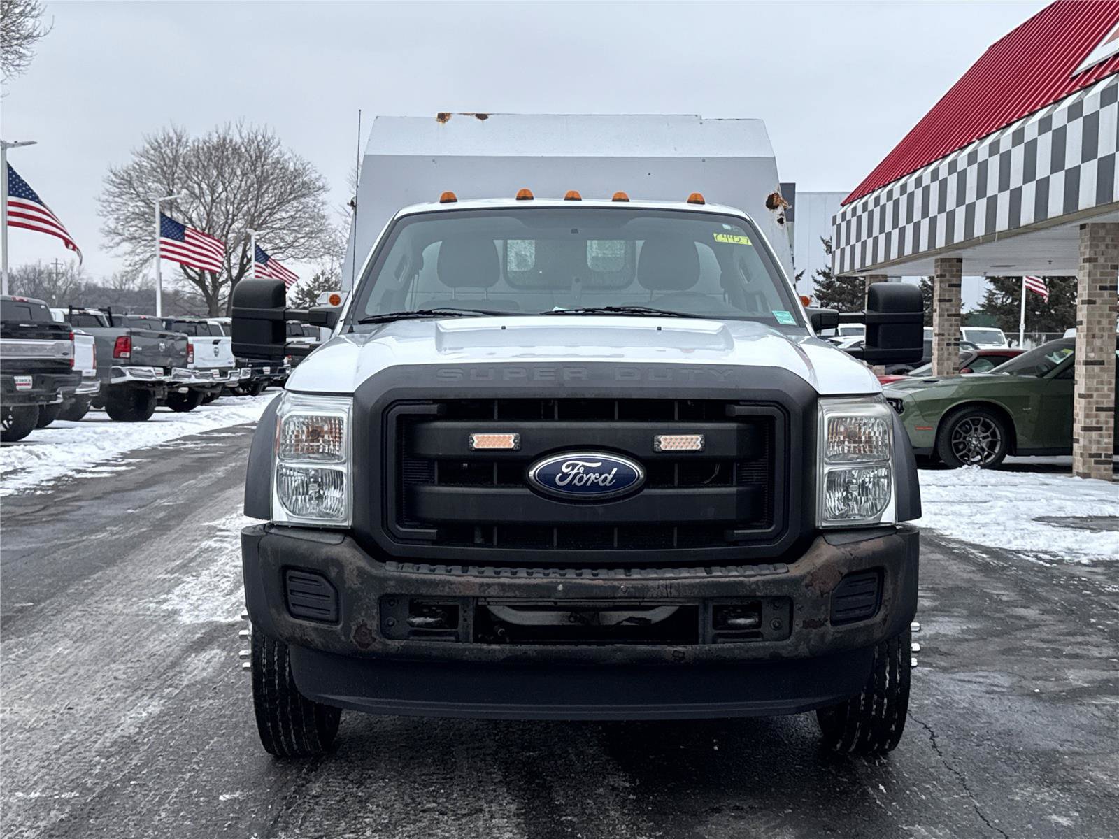 Used 2014 Ford F450 XL w/ Snow Plow Prep Package AWD/4WD image 2