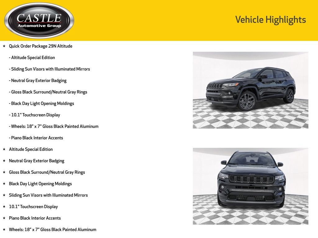 New 2026 Jeep Compass Latitude AWD/4WD image 3