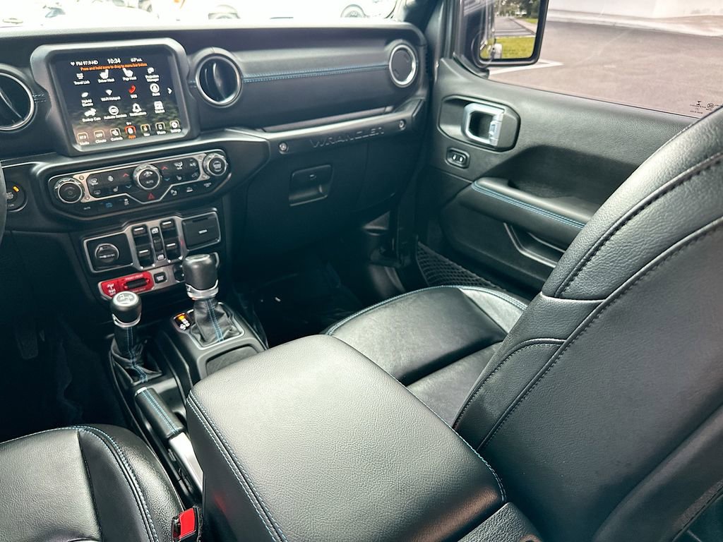 Used 2021 Jeep Wrangler Unlimited Rubicon 4xe w/ Steel Bumper Group image 23