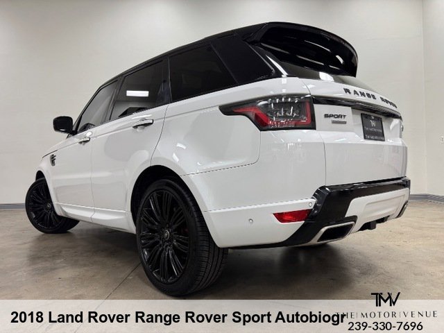Used 2018 Land Rover Range Rover Sport Autobiography image 6