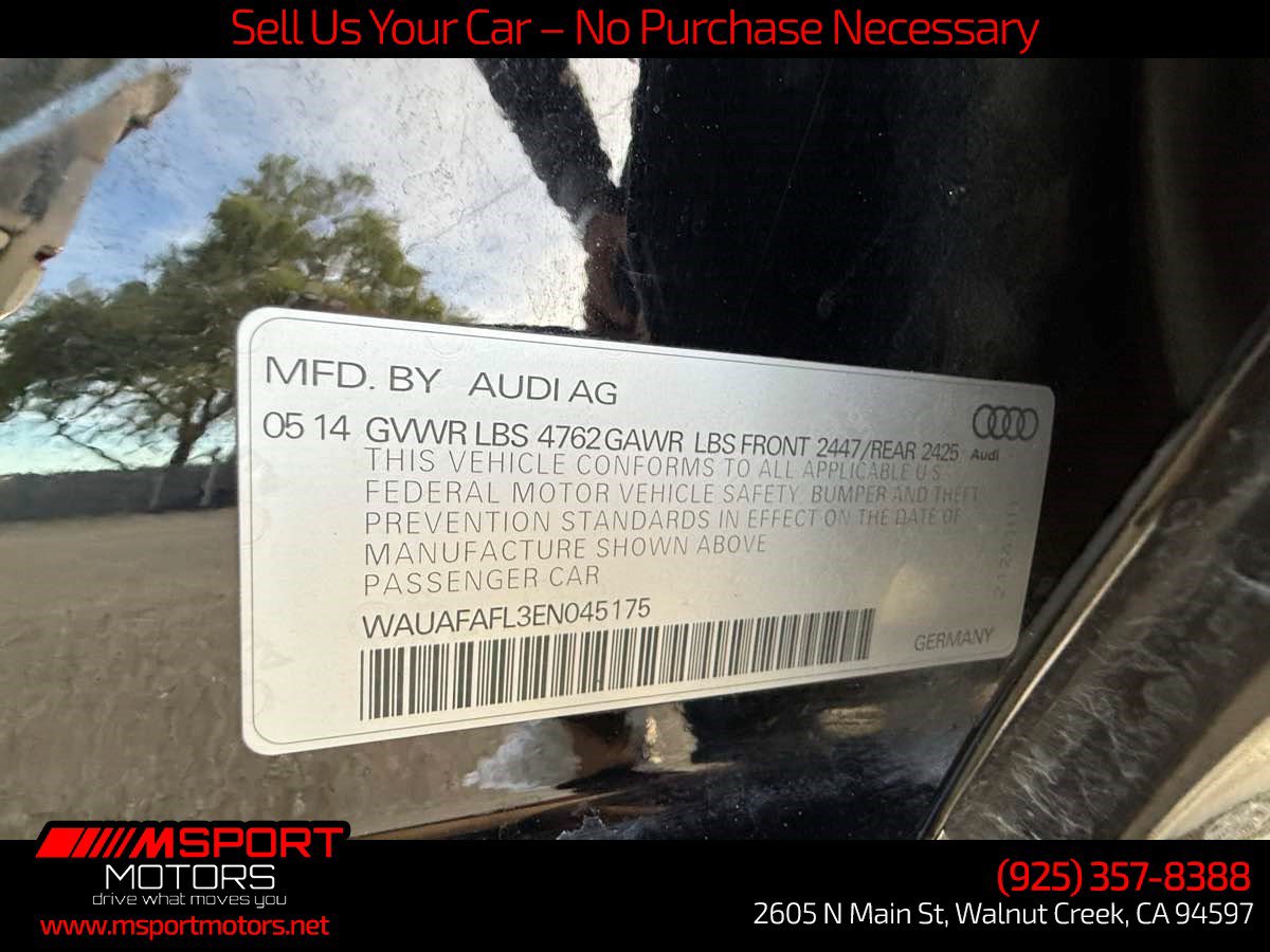 Used 2014 Audi A4 2.0T Premium w/ S Line Style Package FWD image 23