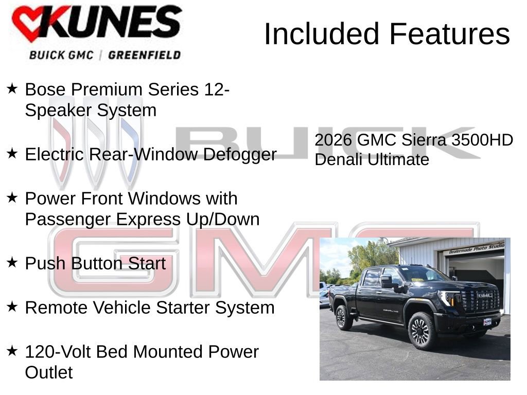 New 2026 GMC Sierra 3500 Denali Ultimate AWD/4WD image 4