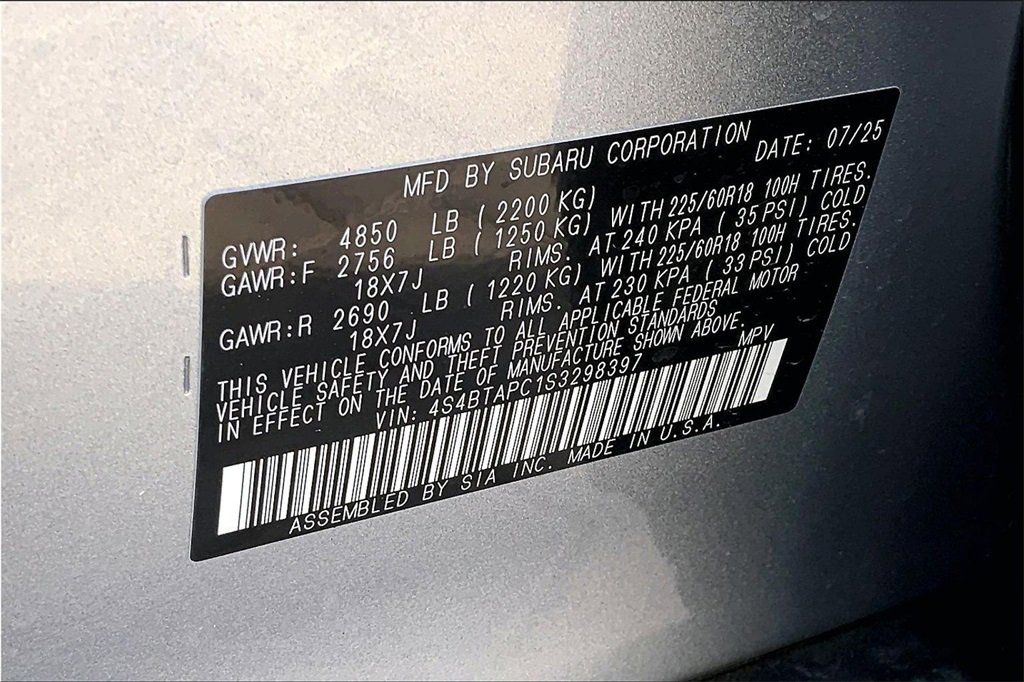 New 2025 Subaru Outback Touring image 8