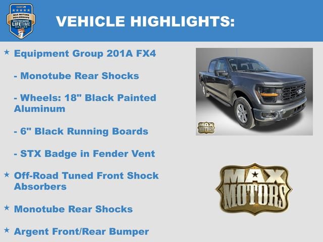 New 2025 Ford F150 STX w/ Equipment Group 201A FX4 image 11