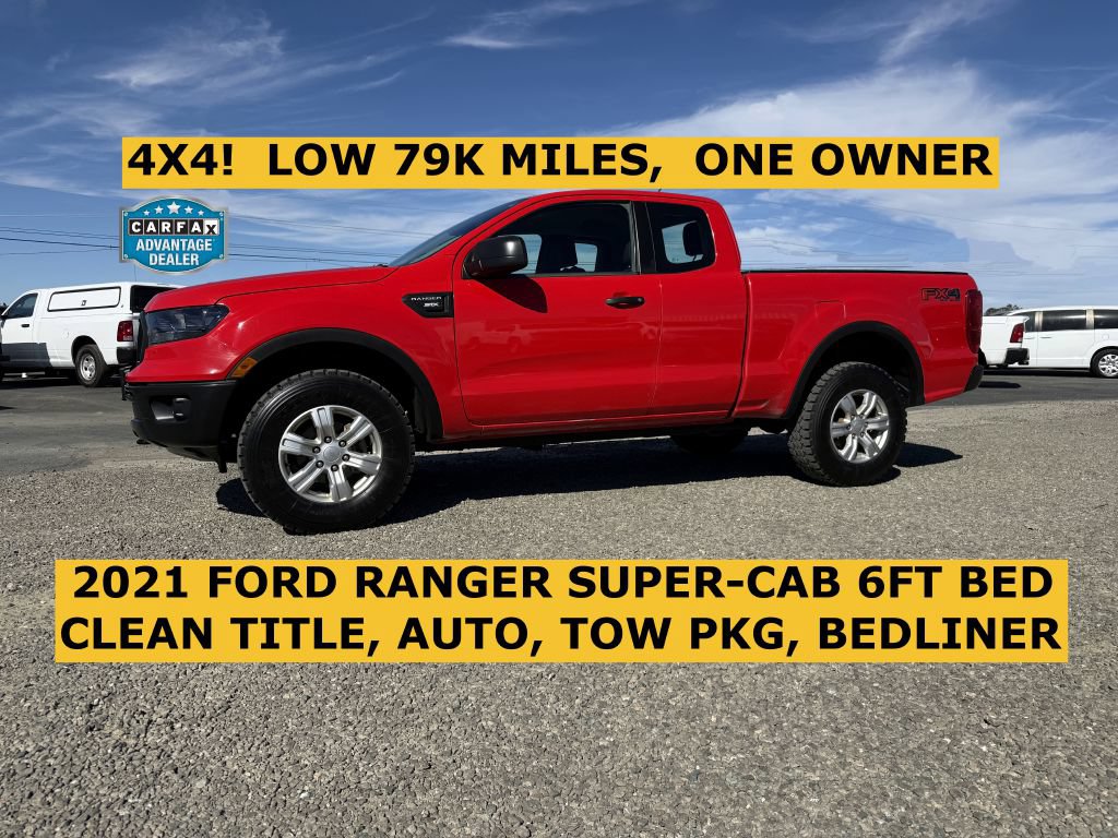 Used 2021 Ford Ranger XL w/ FX4 Off-Road Package