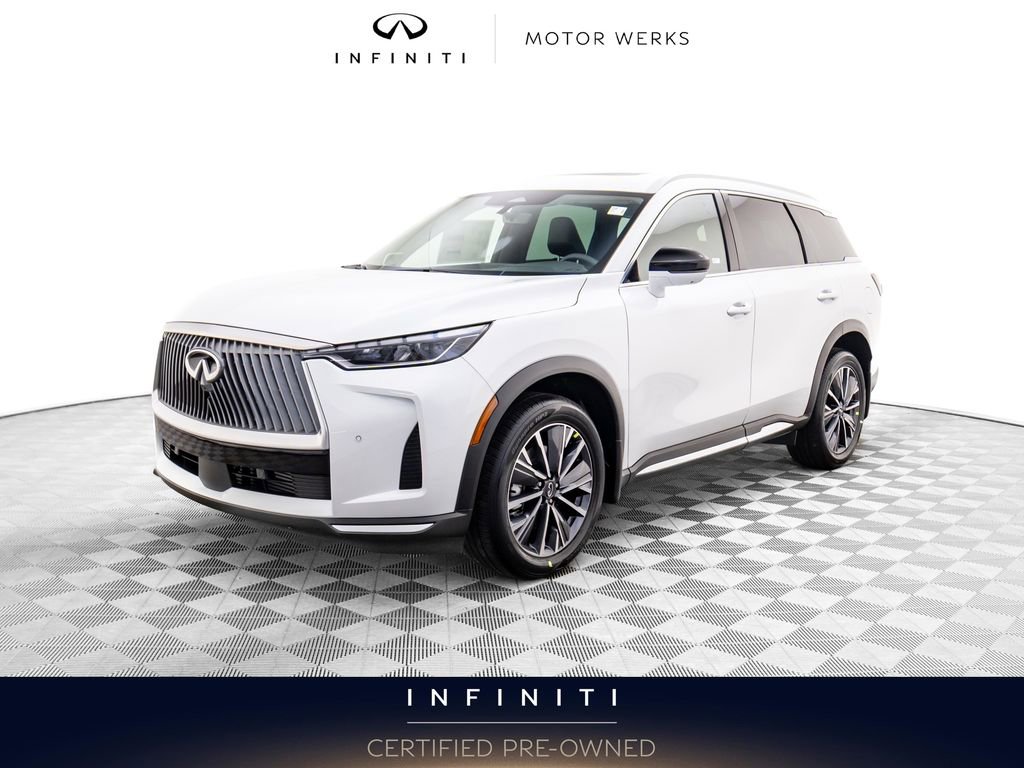 Certified 2026 INFINITI QX60 Luxe w/ Cargo Package
