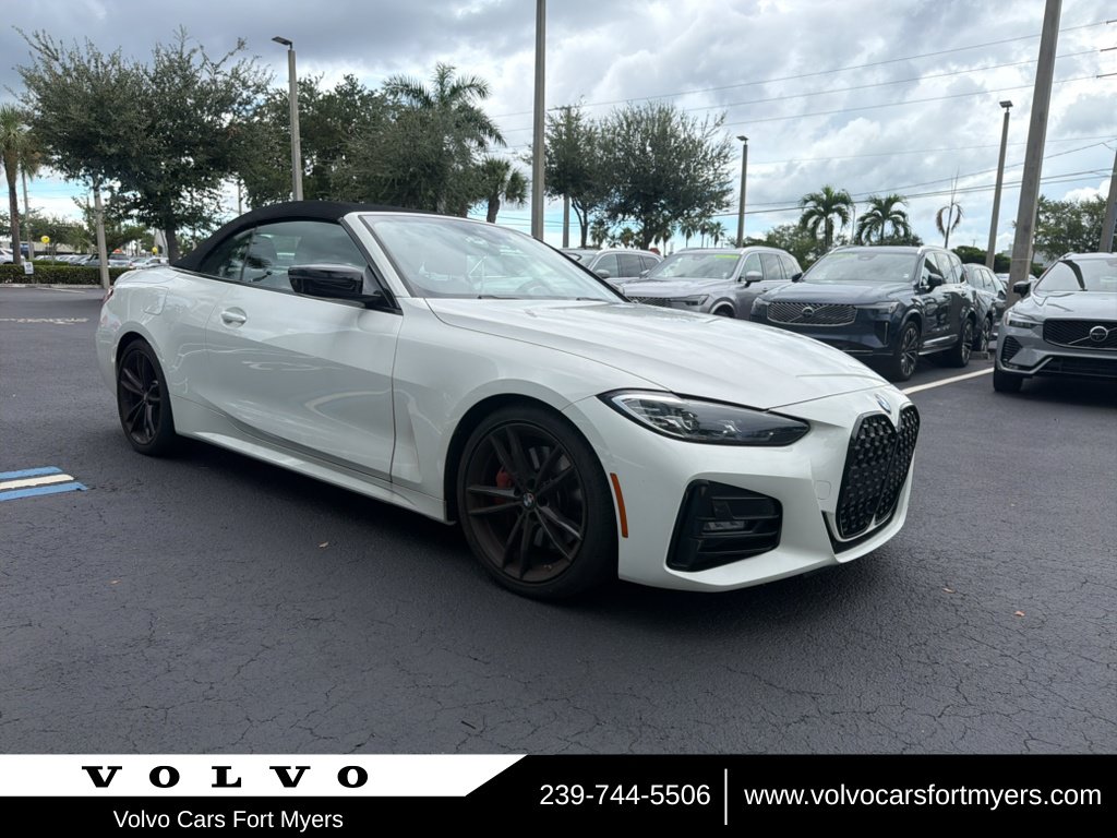 Used 2021 BMW 430i Convertible w/ M Sport Package RWD image 1