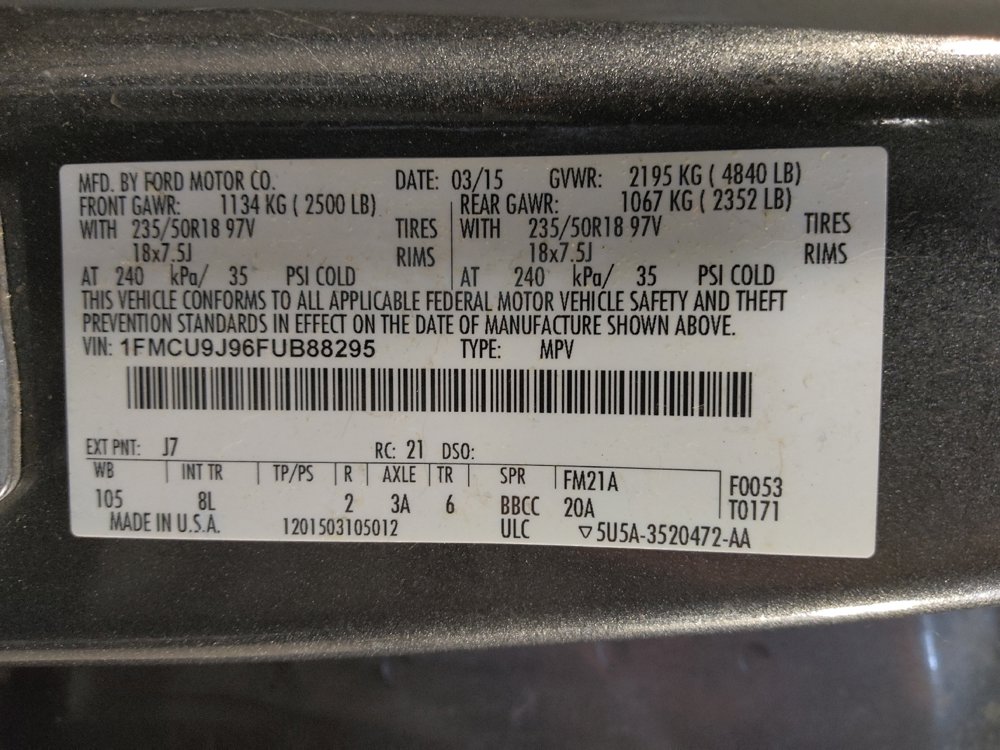 Used 2015 Ford Escape Titanium AWD/4WD image 33