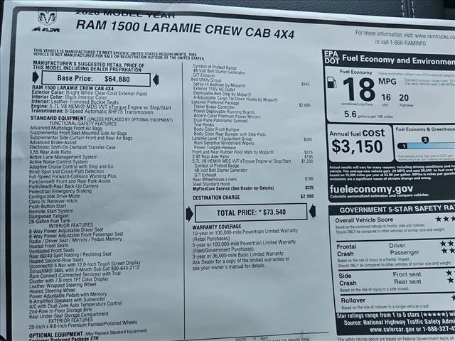 New 2026 RAM 1500 Laramie image 18
