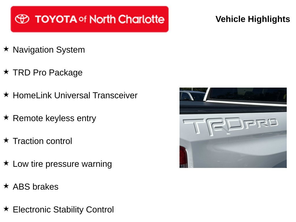 Used 2017 Toyota Tundra TRD Pro AWD/4WD image 5