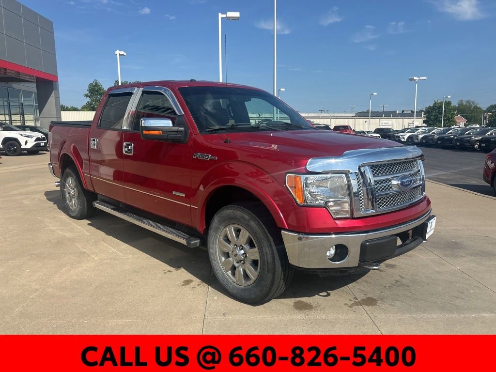 Used 2012 Ford F150 Lariat w/ Lariat Chrome Pkg AWD/4WD image 2