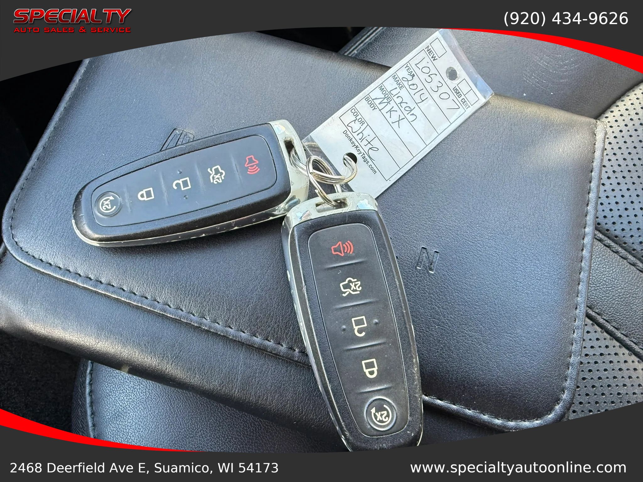 Used 2014 Lincoln MKX FWD w/ Walnut Swirl Wood Package image 42