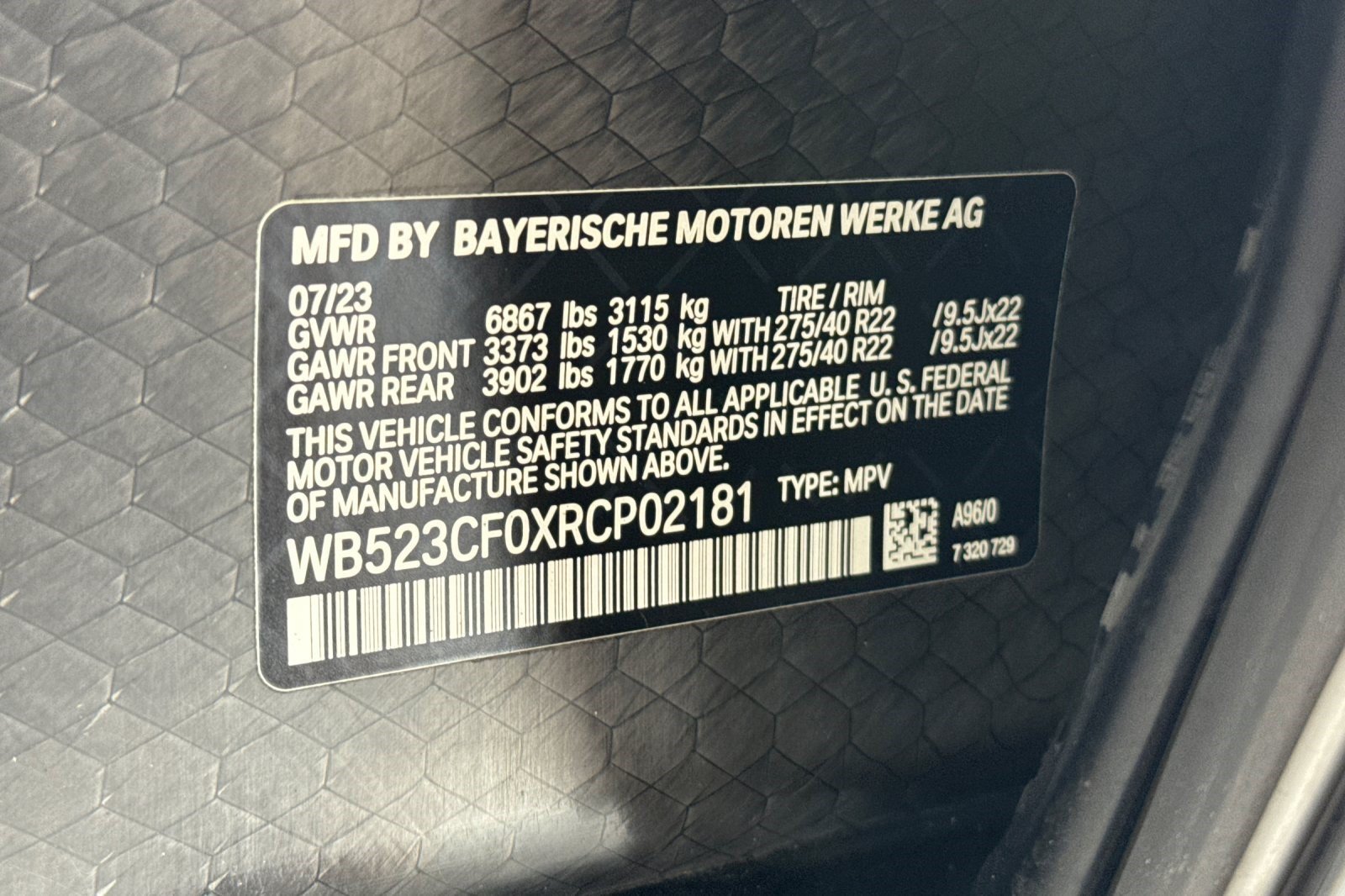 Certified 2024 BMW iX xDrive50 w/ Sport Package AWD/4WD image 27