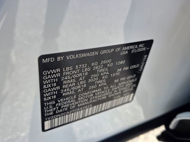 New 2026 Volkswagen Atlas SE FWD image 19