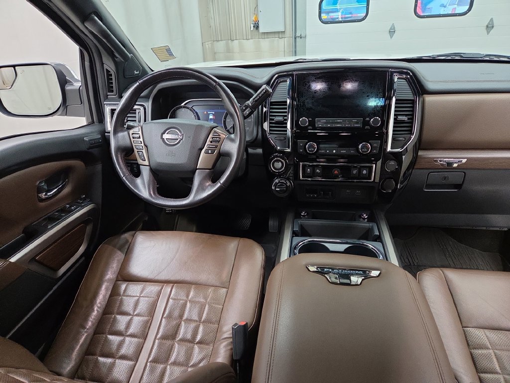Used 2023 Nissan Titan Platinum Reserve w/ Moonroof Package AWD/4WD image 13
